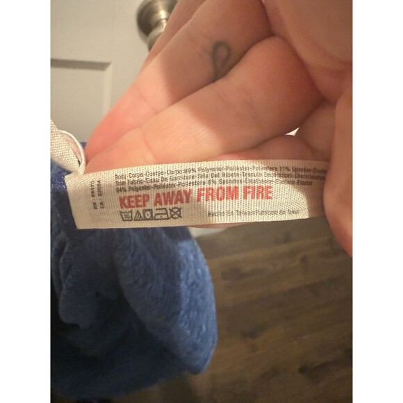 Free People Movement Halo Cutout Leggings Women's Medium Blue Yoga Activewear - Picture 6 of 6